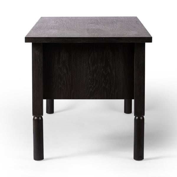 Concord Desk In Charcoal Oak