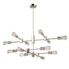 Tribeca AC10782PN Chandelier in Polished Nickel