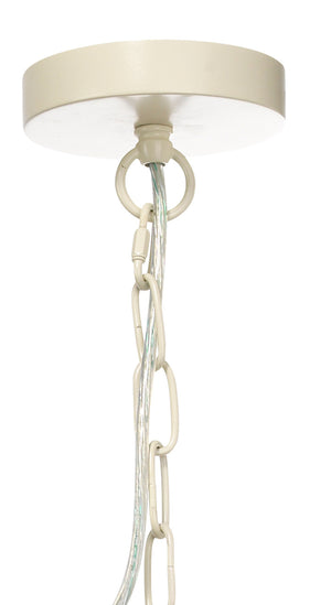 Concentric Rattan 2-Light Pendant