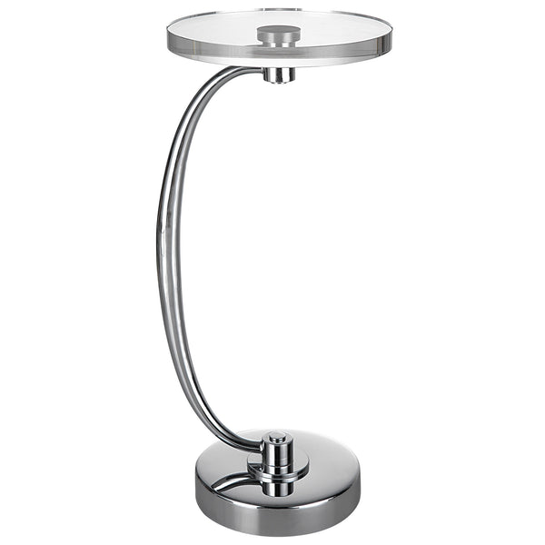 Waveney Nickel Drink Table