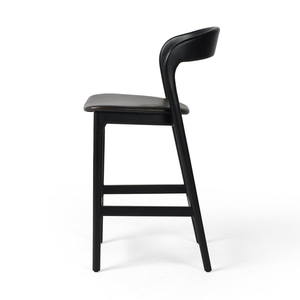 Amare Bar + Counter Stool - Sonoma Black