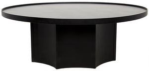 Rome Coffee Table, Black Steel
