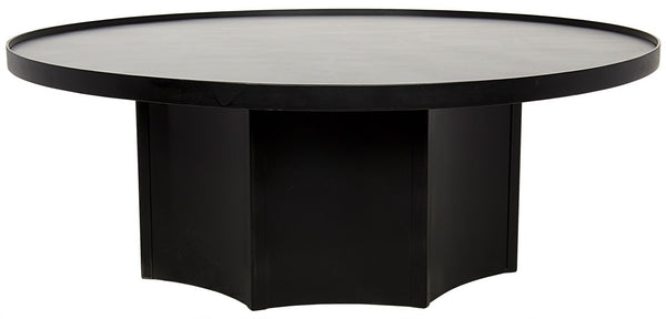 Rome Coffee Table, Black Steel