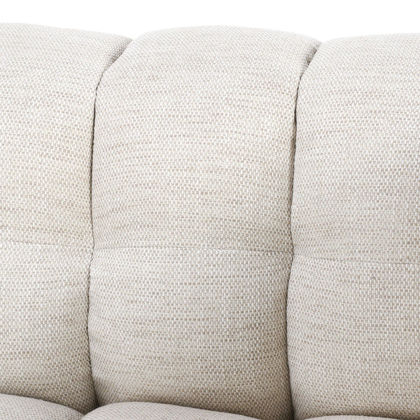 Walter Upholstered Sofa with Tufting in Beige