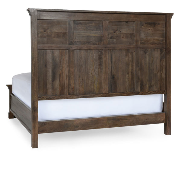Adelaide Solid Wood Bed in Cocoa Brown - Cal King