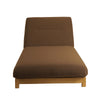 Enzo Outdoor Adjustable Lounge Chair in Brown