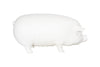 Pig Sculpture, Standing, Off White