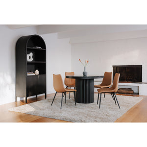 Moe's Alibi Dining Chair Set of 2 in Tan