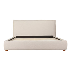 Moe's Luzon Queen Bed in Wheat Beige