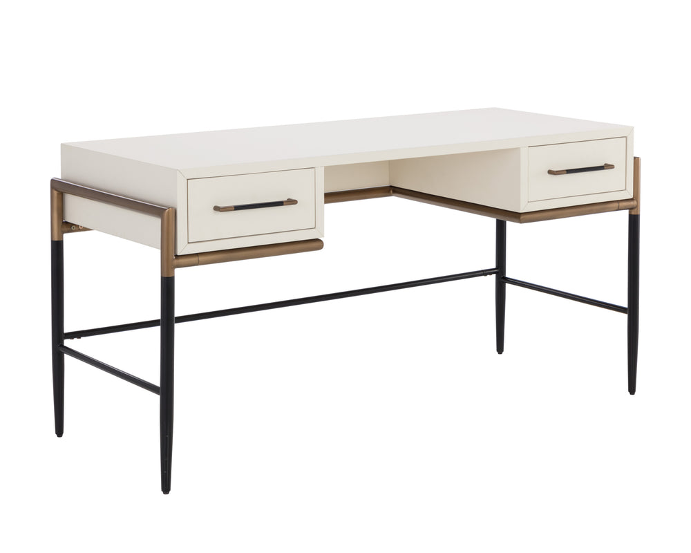 WELDRICK DESK - OYSTER
