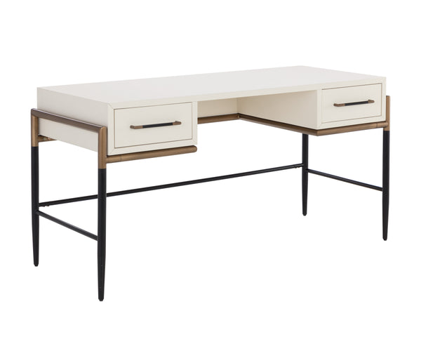 WELDRICK DESK - OYSTER