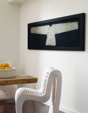 Seat Belt Dining Chair,White
