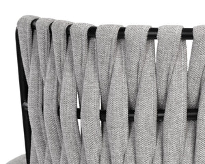 Sarai Dining Armchair - Belfast Heather Grey