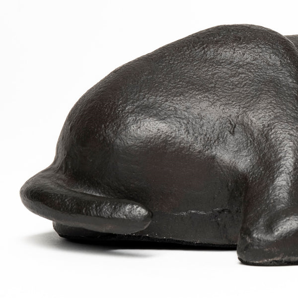 Czar 11L x 7W Black Metal Labrador Retriever