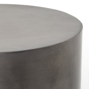 Cameron End Table in Pewter