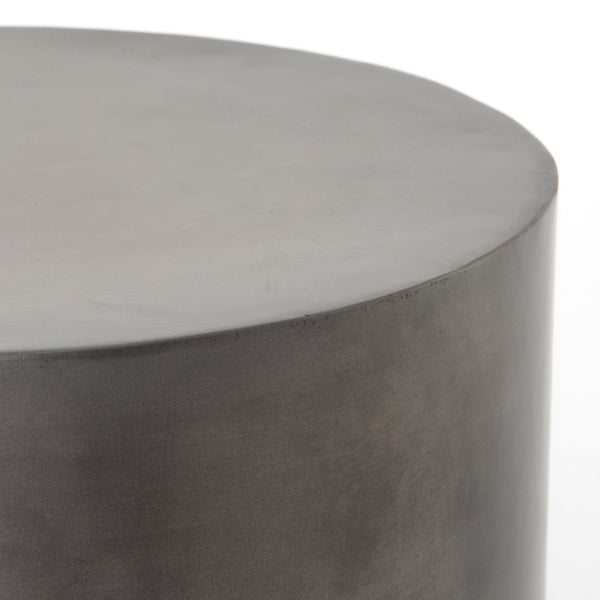 Cameron End Table in Pewter