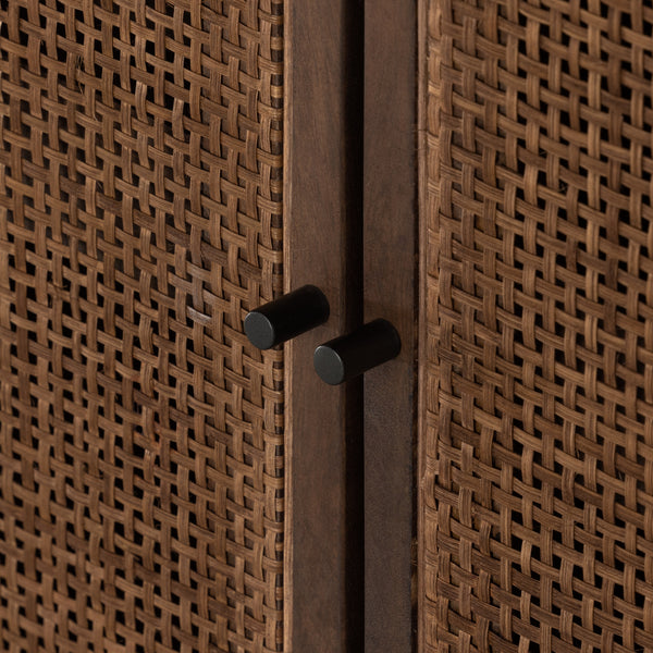 Carmel Small Cabinet In Brown Wash
