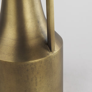 Aubrey Small 14.0H Gold Iron Flower Jug Vase