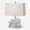 Coral Sculpture Table Lamp