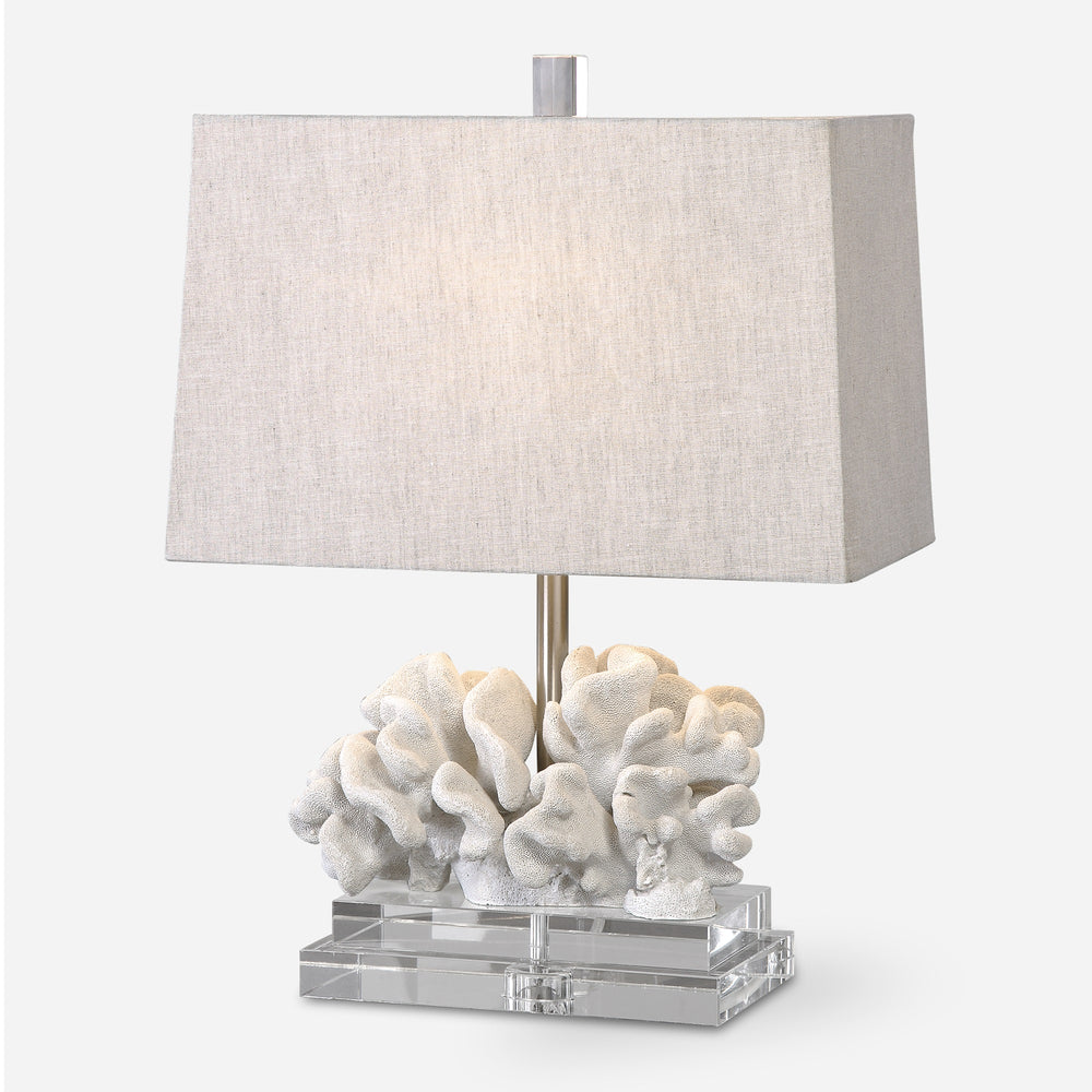 Coral Sculpture Table Lamp