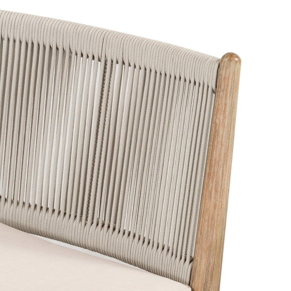 Rosen Outdoor Dining Chair In Natural Eucal