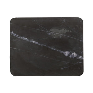 Delaney Marble Rectangle Accent Table - Onyx