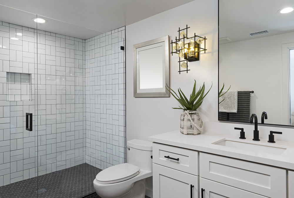 Garroway 2 Light Wall Sconce in Matte Black Finish