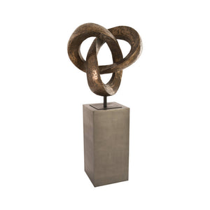 Trifoil Sculpture, Bronze