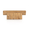Elbert Console Table In Rustic Oak Veneer