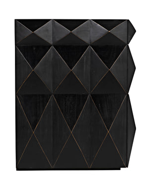 Allegra Dresser, Hand Rubbed Black