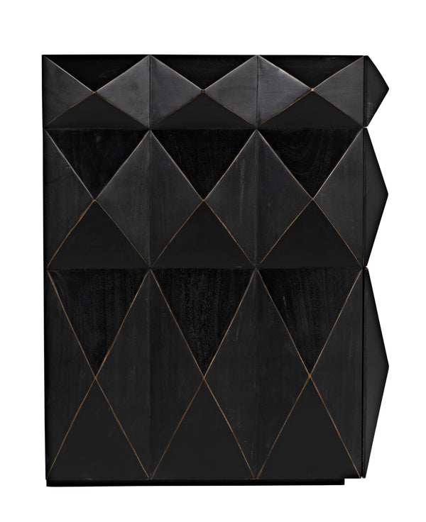 Allegra Dresser, Hand Rubbed Black