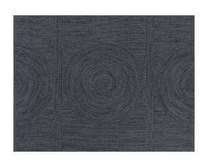 GYRE HAND-WOVEN RUG - SLATE / CHARCOAL - 9' X 12'