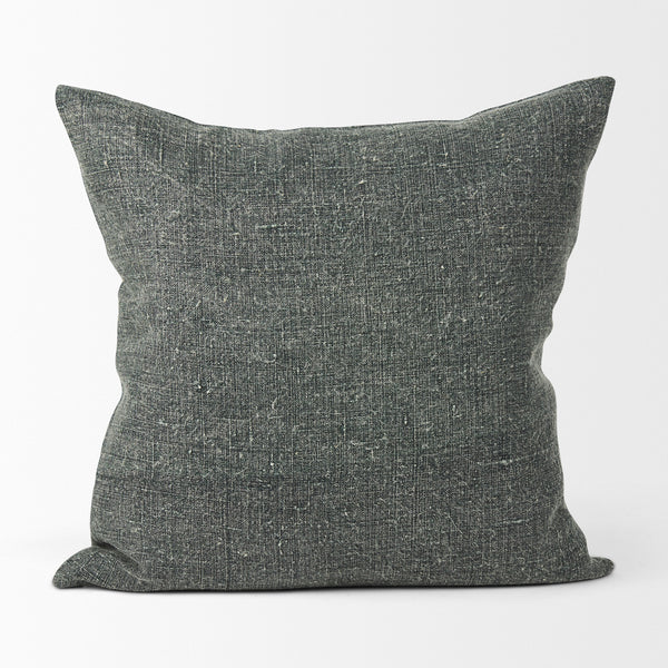 Jack Green Linen Square Decorative Pillow Cover