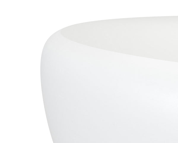 IOLITE COFFEE TABLE - WHITE