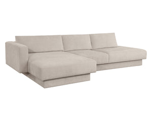 TECOMA SOFA CHAISE - LAF - DANNY CREAM