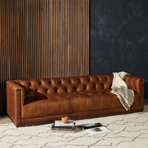 Maxx Sofa In 95" In Heirloom Sienna
