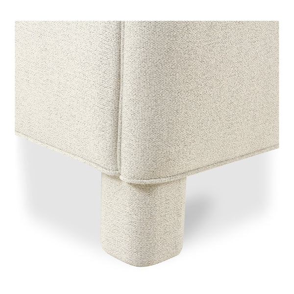 Ichigo Queen Bed in Light Grey Upholstery