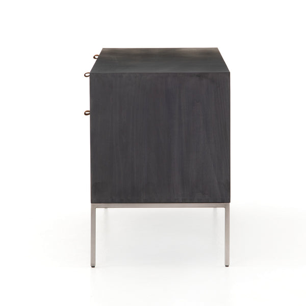 Trey Modular Filing Credenza in Black Wash