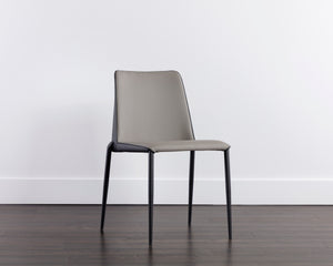 RENEE STACKABLE DINING CHAIR - DILLON STRATUS / DILLON BLACK