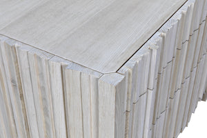 Desdemona 3 Drawer Chest, Bleached Elm