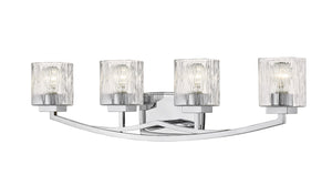 Zaid 4 Light Vanity in Chrome Finish
