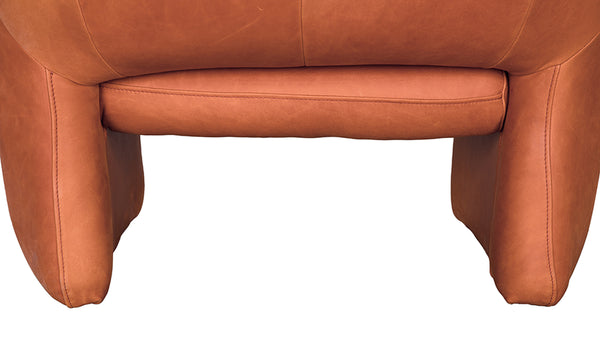 Marx Chair, Roman Red Leather