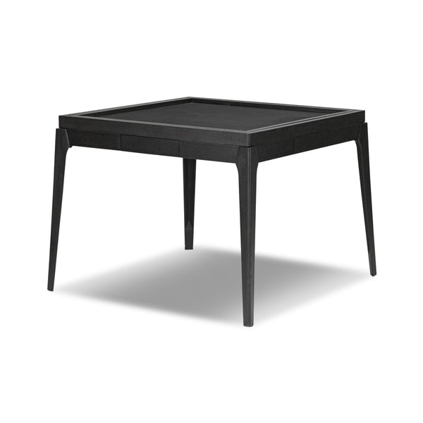 District Eight Mahjong Table - Ebonized Oak