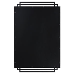 Amherst Black Iron Mirror