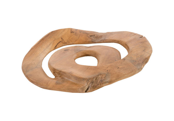 Teak Swirl Wall Art