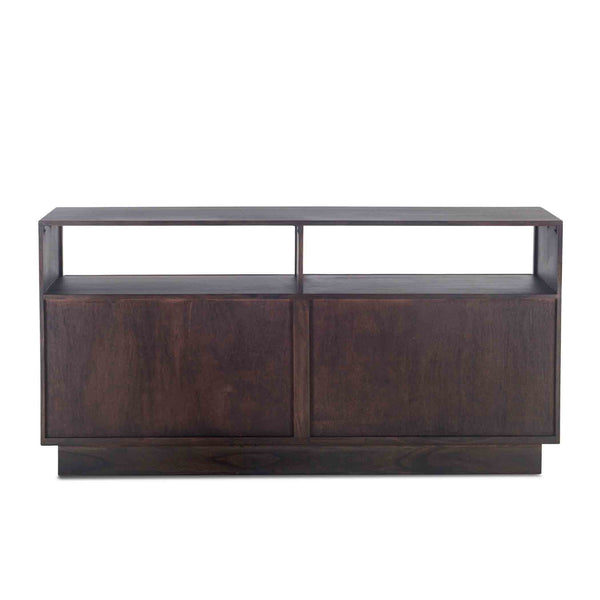 San Marino 64-Inch Acacia Wood Live Edge Dresser in Raw Walnut Finish