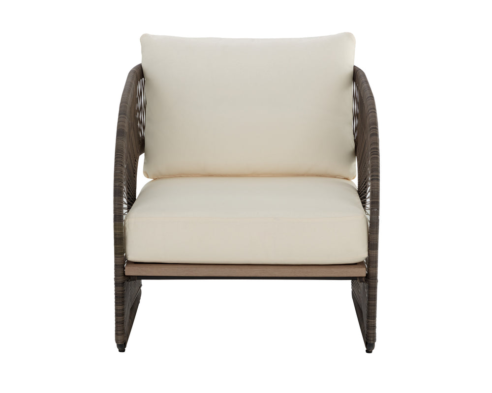 TOULON LOUNGE CHAIR - STINSON CREAM
