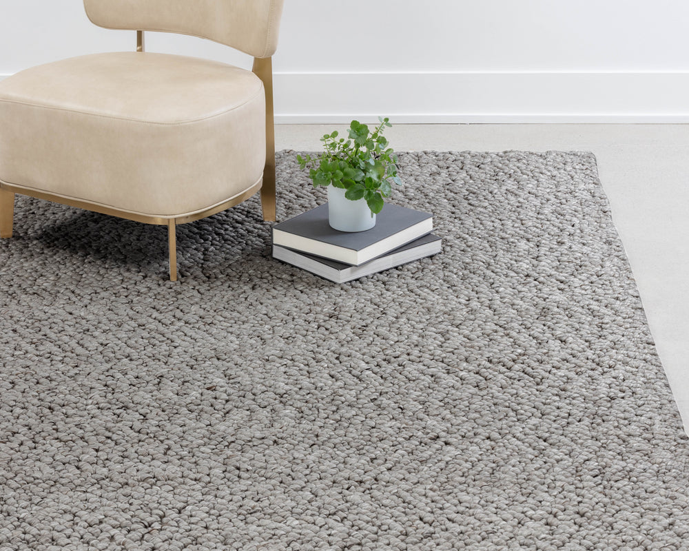Umea Hand-woven Rug - Silver - 5' X 8'