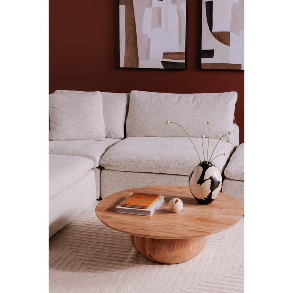 Moe's Clay Ottoman Coastside Sand