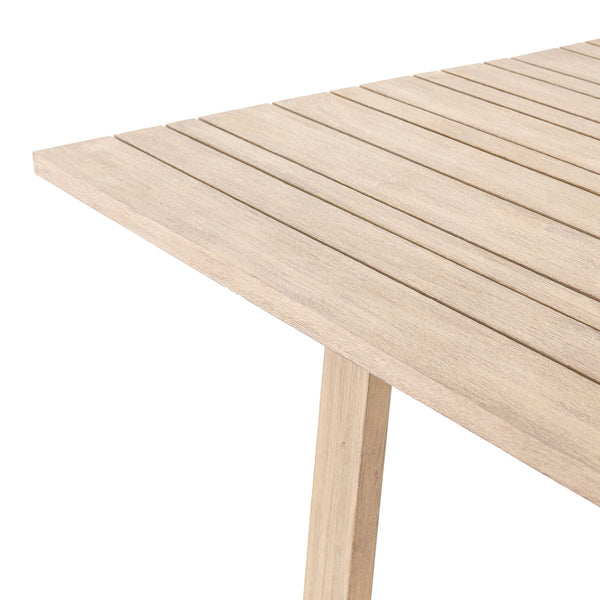Atherton Outdoor Dining Table-Brown